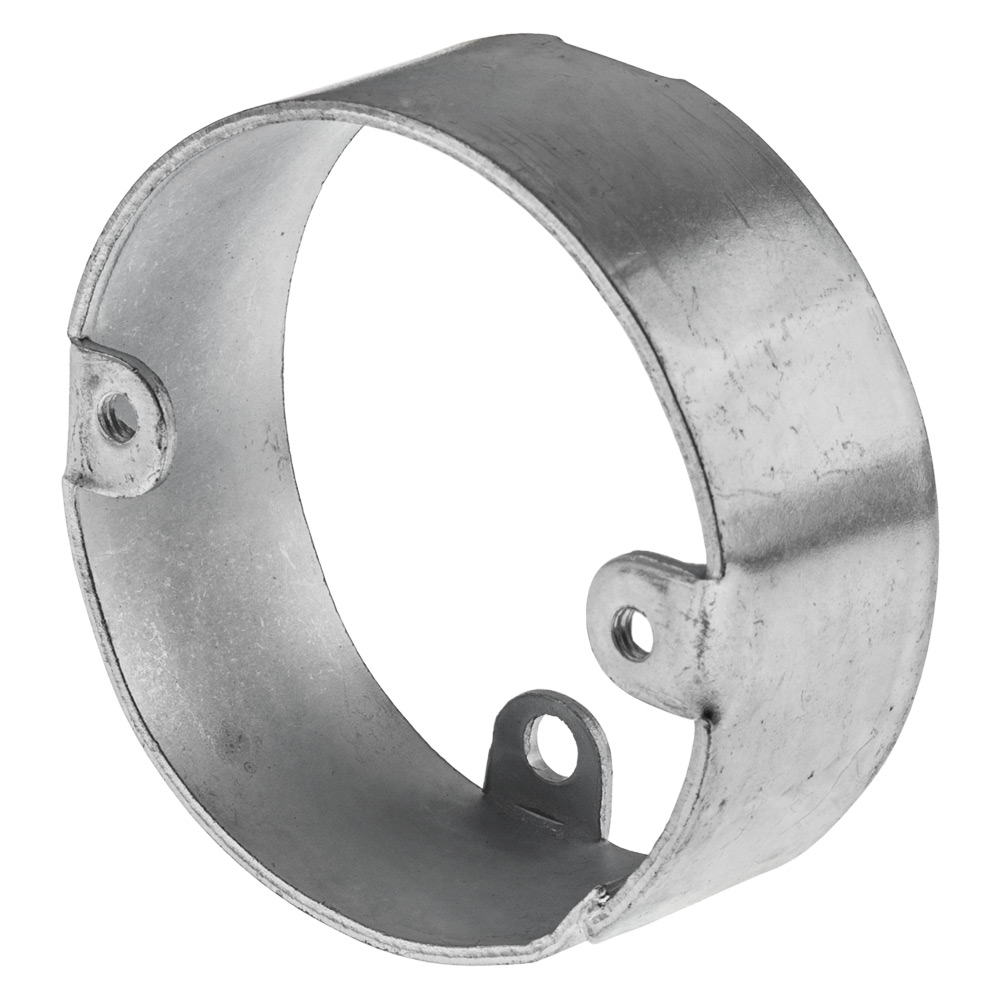 Image of Conduit Box Extension Ring 25mm Deep Bright Zinc Plated Each