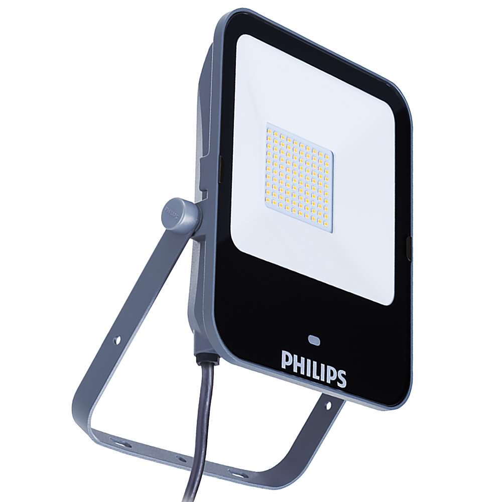 Image of Philips LED Floodlight Microwave Sensor 50W 3000K Outdoor