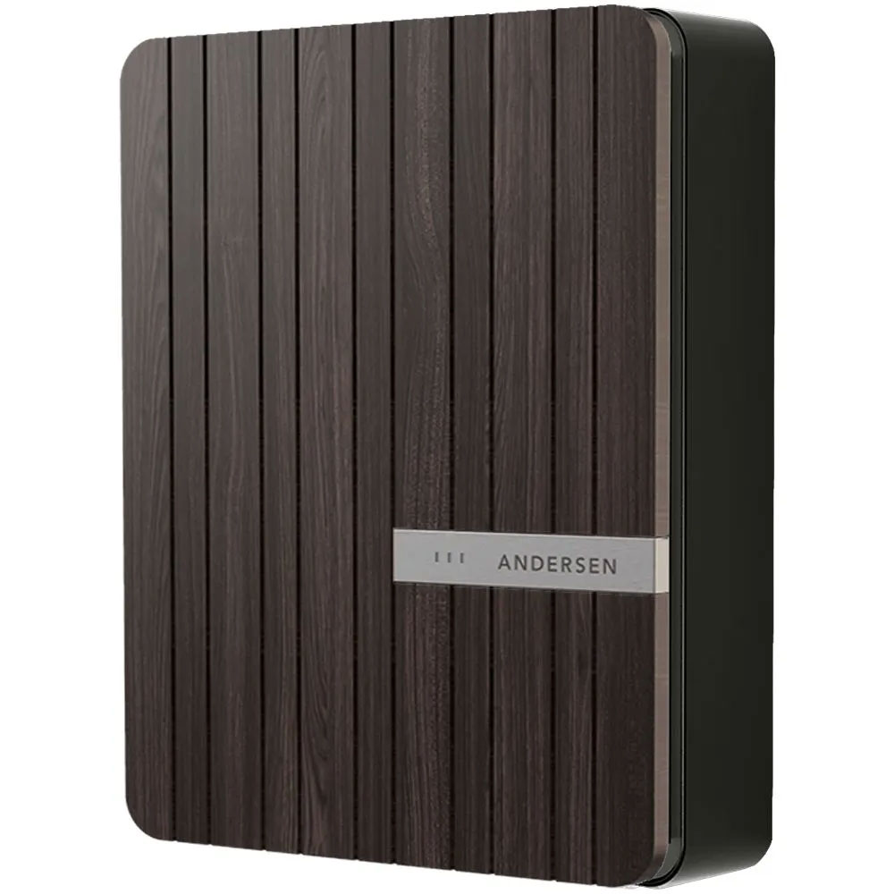 Andersen A2 EV Charger 22kW Tethered 6.5M Charcoal and Midnight Black