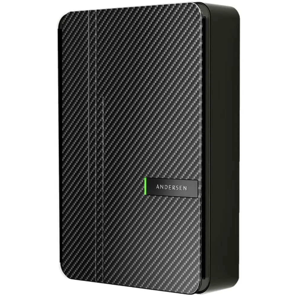 Andersen A3 EV Charger 7kW Tethered 5.5M Carbon and Midnight Black