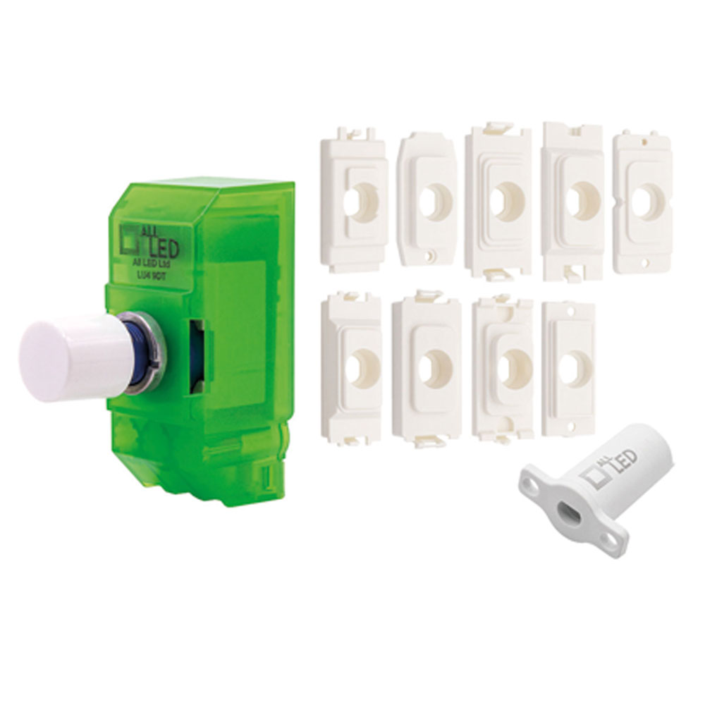 ALLLED 5W-150W All-Dim Programmable 2 Way LED Dimmer Module Grid Kit