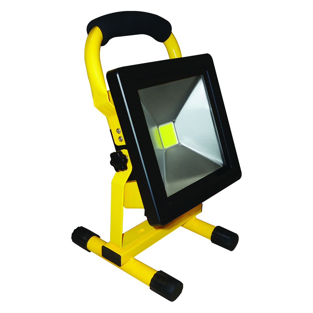 Image of Forum ZN31386 20W Rechargeable LED Portable Floodlight Yellow