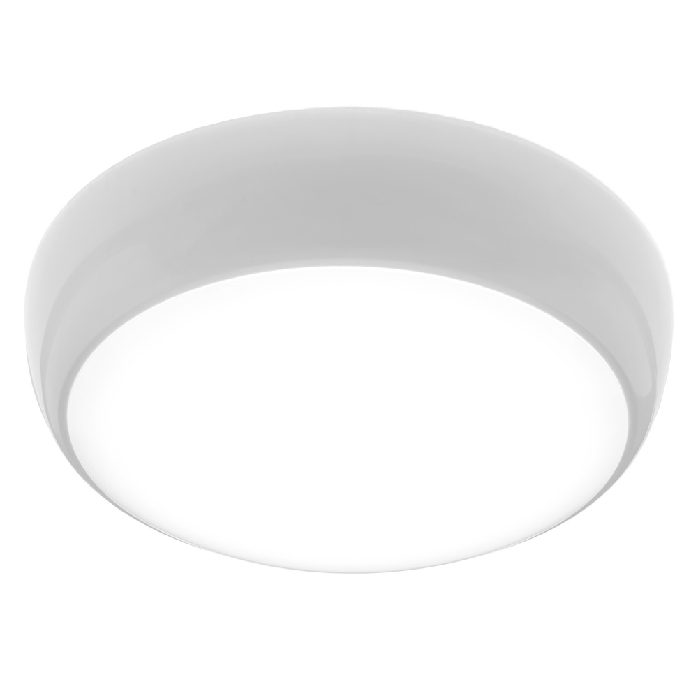 Avenger LED Round Emergency Bulkhead with Selectable Colour Temperature 16W  IP54 