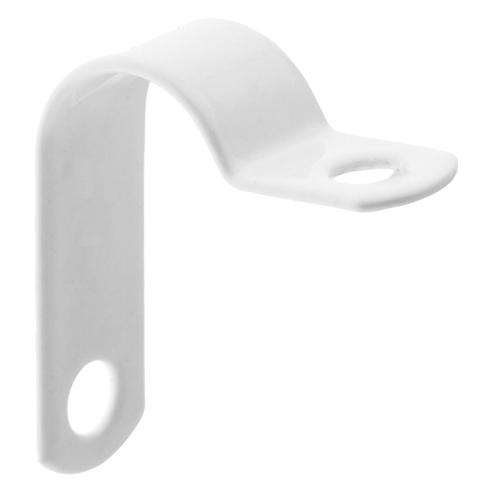 Image of Prysmian AP8 White Cable Clip PVC LSOH Coated for FP200 Pack 100