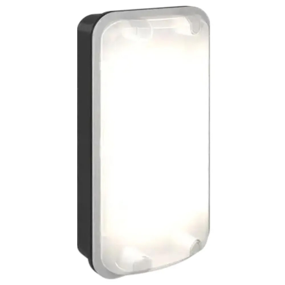 Image of Ansell ASLE/1 LED Bulkhead IP65 5-8W Wall Light Black