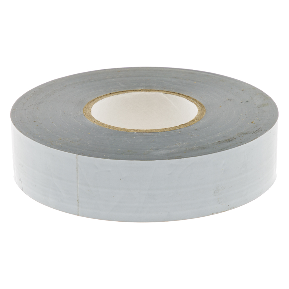 Image of Avenue Electrical Insulating Tape Grey PVC 19mm Wide Roll Each