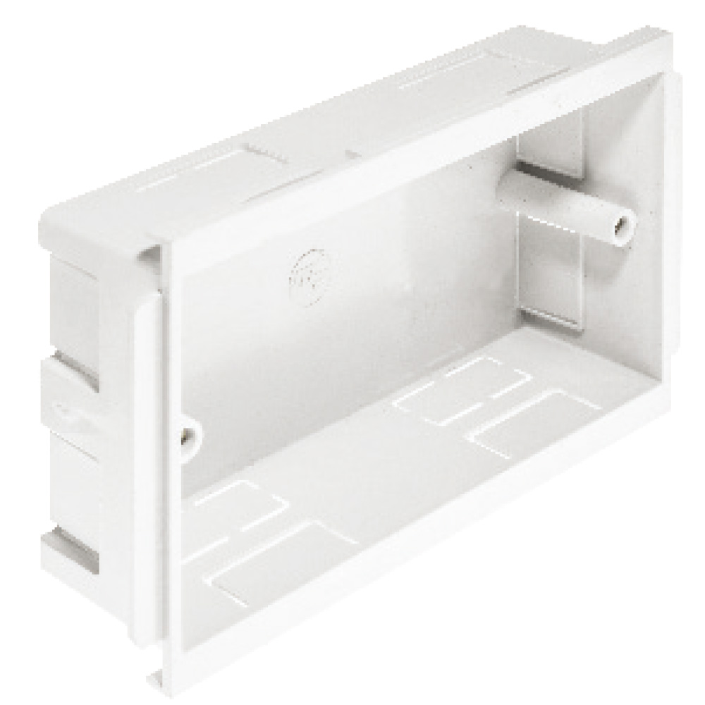 Avenue Dado and Skirting Trunking 2 Gang Accessory Box