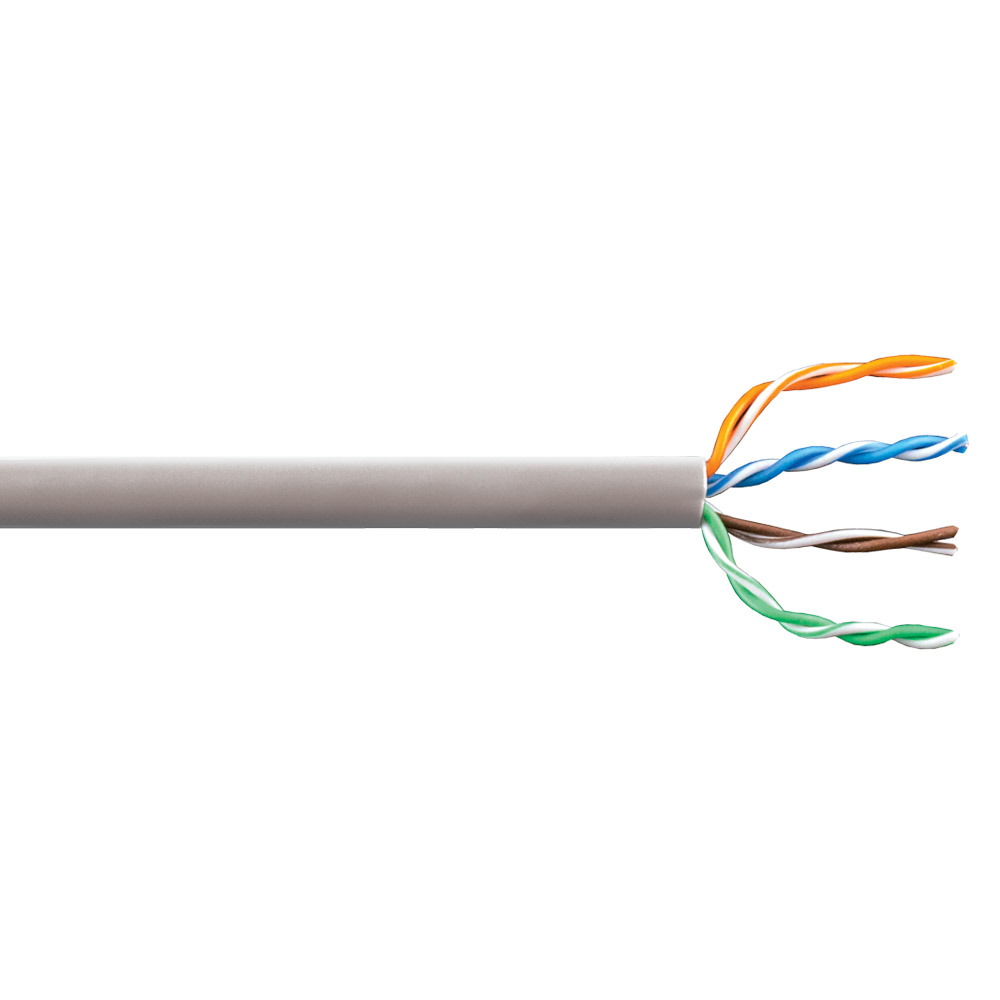 Image of Avenue CAT5E Data Network LAN Ethernet Cable UTP PVC Grey 305M Pull Box