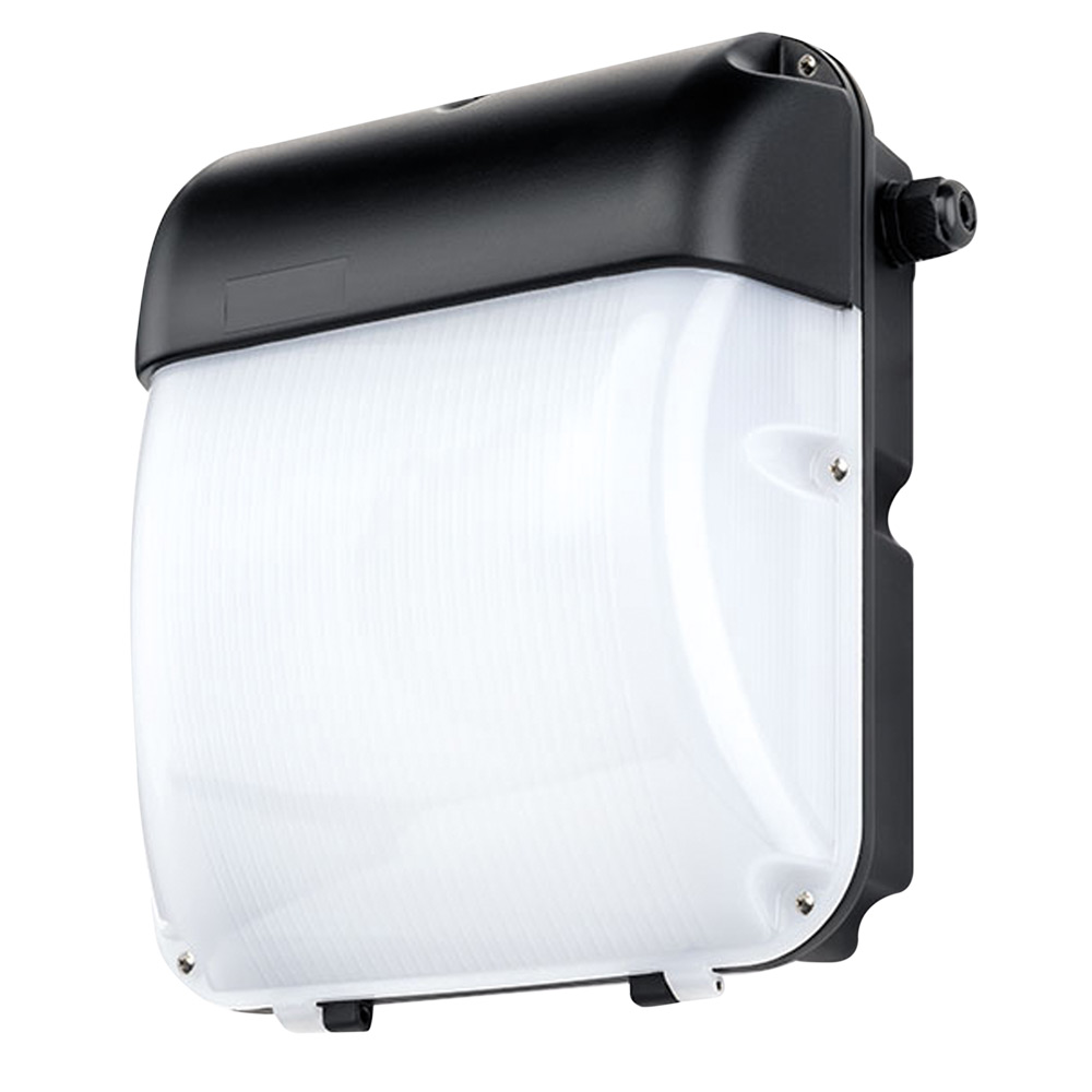 Image of Avenger AGCWP30PEC LED Wall Pack with photocell 2600lm 30W IP65 Black
