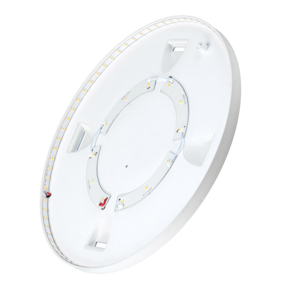 Images of Avenger LED Round Emergency and Microwave Sensor Tray 12W IP65 1300lm 4000K