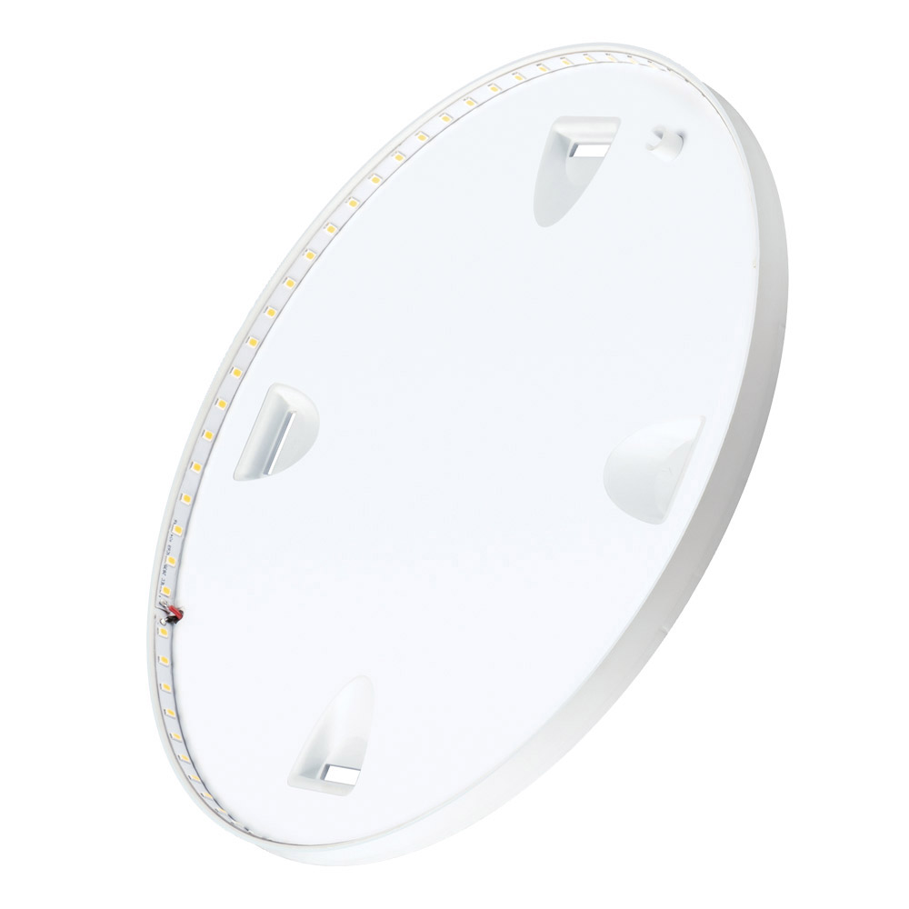 Image of Avenger LED Round Emergency and Microwave Sensor Tray 8W IP65 Small 750lm 4000K