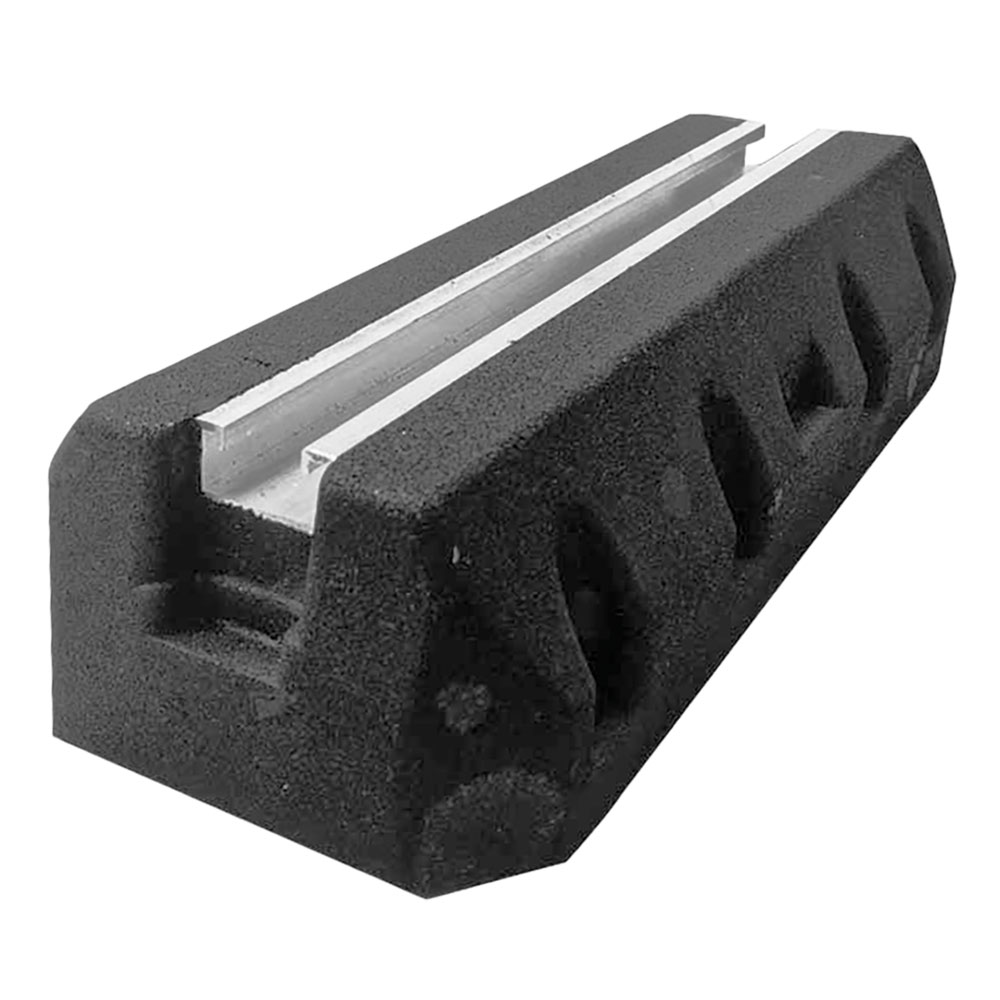 Image of Avenue Channel Rubber Mounting Feet 250mm Length