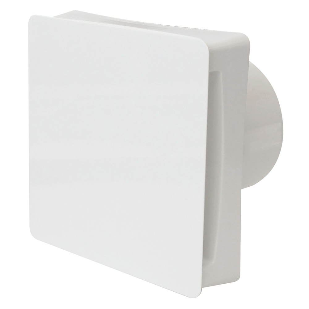 Image of Avenue 4 Inch Silent Concealed Bathroom Extract Fan with Overrun Timer