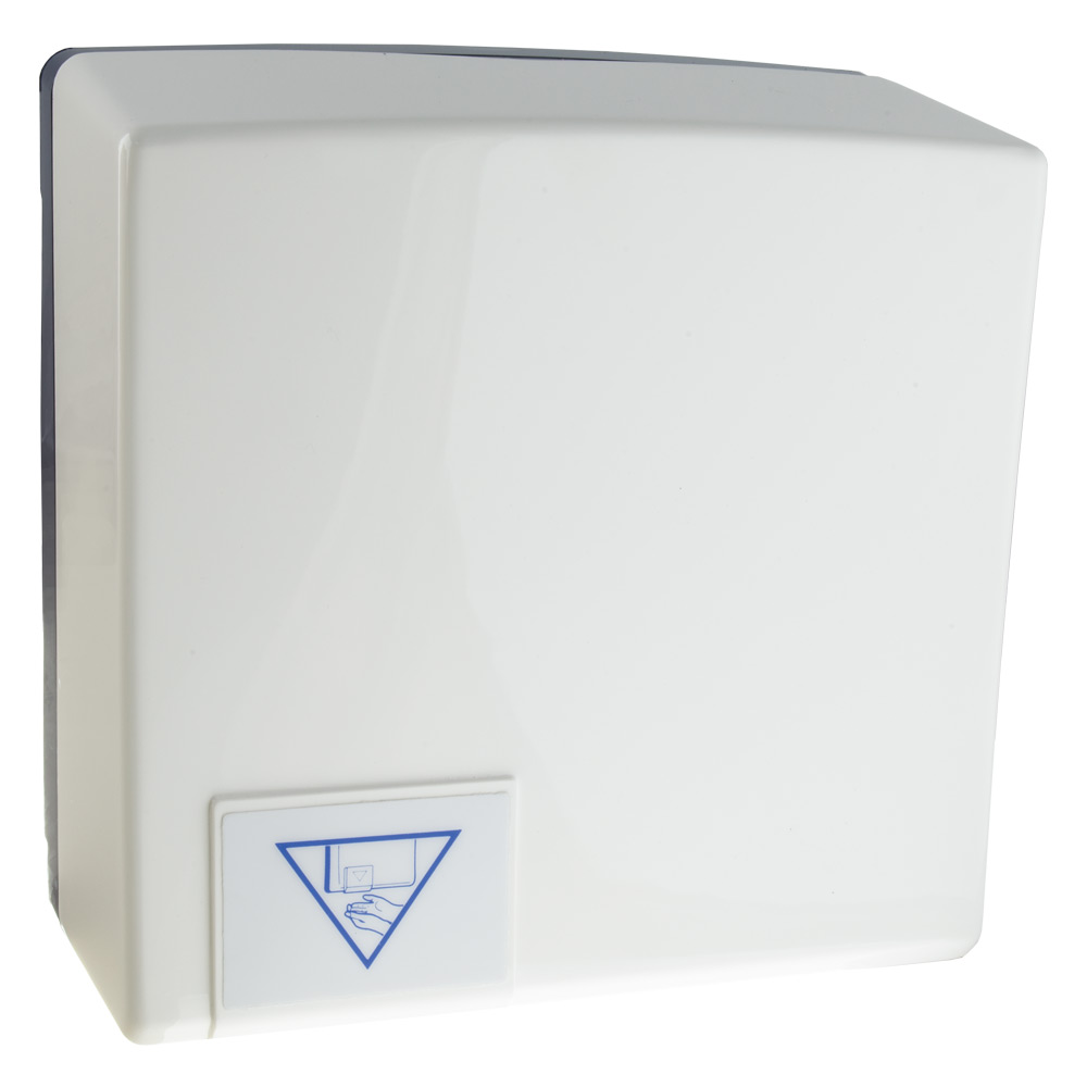Image of Avenue 2kW Hand Dryer Hygienic with Automatic Controls White Plastic