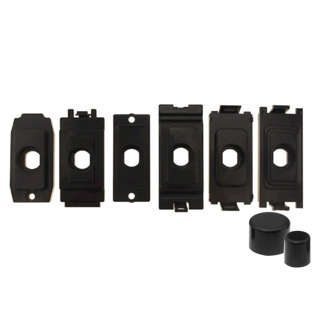 Avenue 100W 2 Way LED Grid Conversion Kit Black Multi