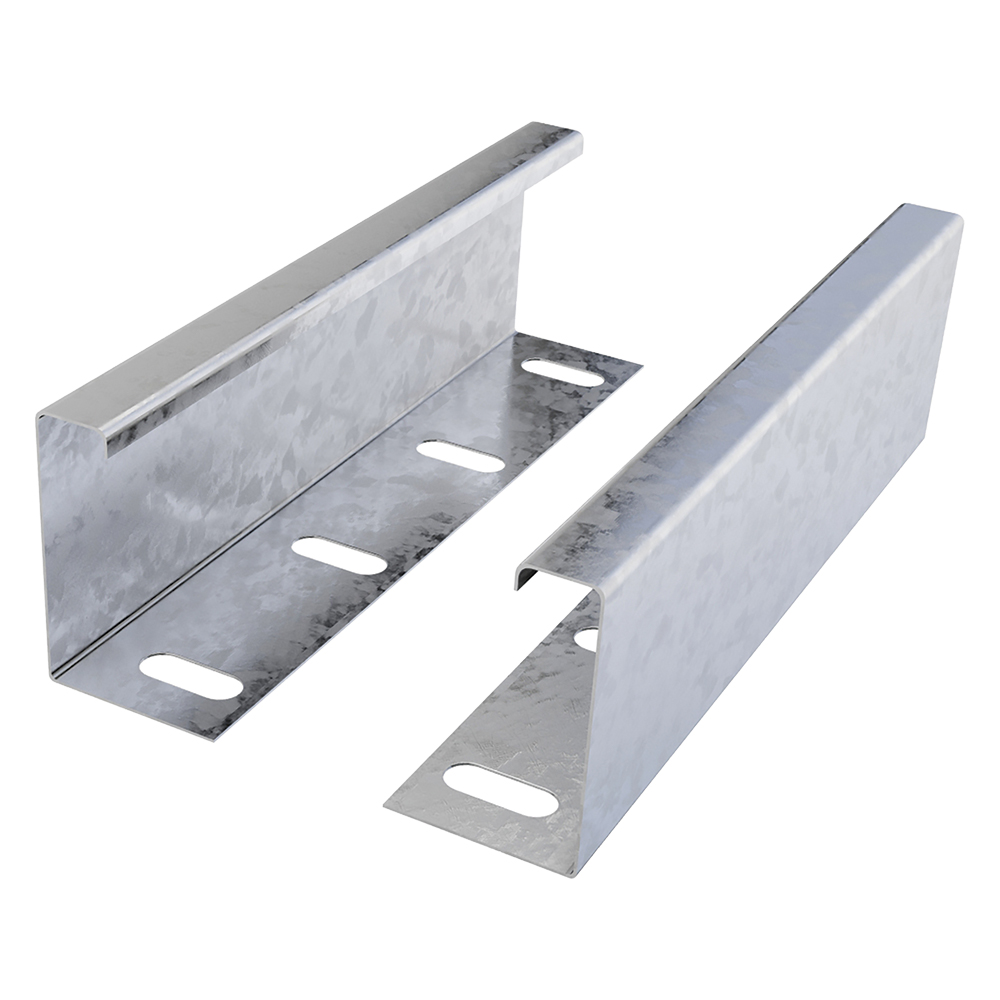 Image of Avenue Medium Duty Cable Tray Straight Coupler Pair