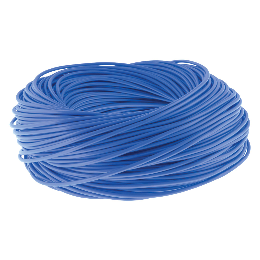 Image of Avenue Cable Over Sleeving 4mm Blue PVC 100m