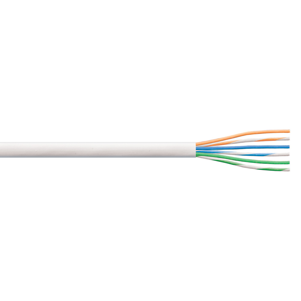 Image of Avenue Economy CCA Telephone Cable 3 Pair 6 Core White 100M Drum