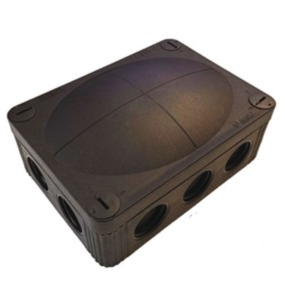 Image of Avenue Junction Box 7 Entries 95mm Waterproof IP66/IP677 Black