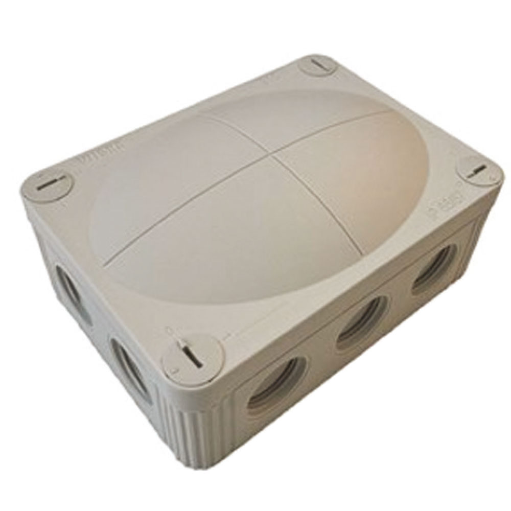 Image of Avenue Junction Box 7 Entries 95mm Waterproof IP66/IP677 Black
