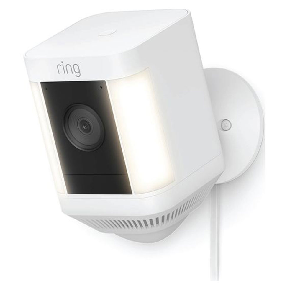 Image of Ring Spotlight Cam Pro Battery White