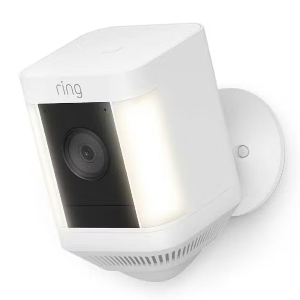 Image of Ring Spotlight Cam Pro Battery White