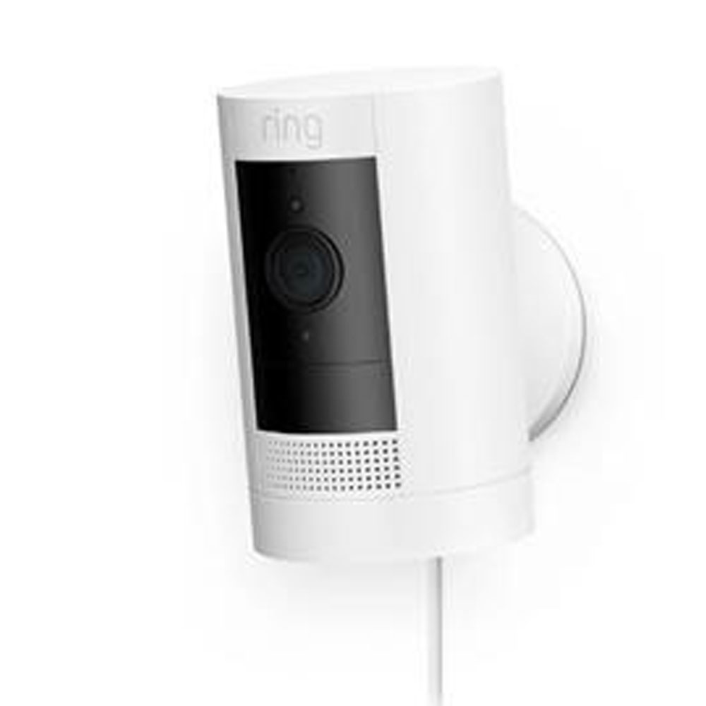 Image of Ring Smart Video Security Floodlight Wifi Camera Siren & Alarm Black