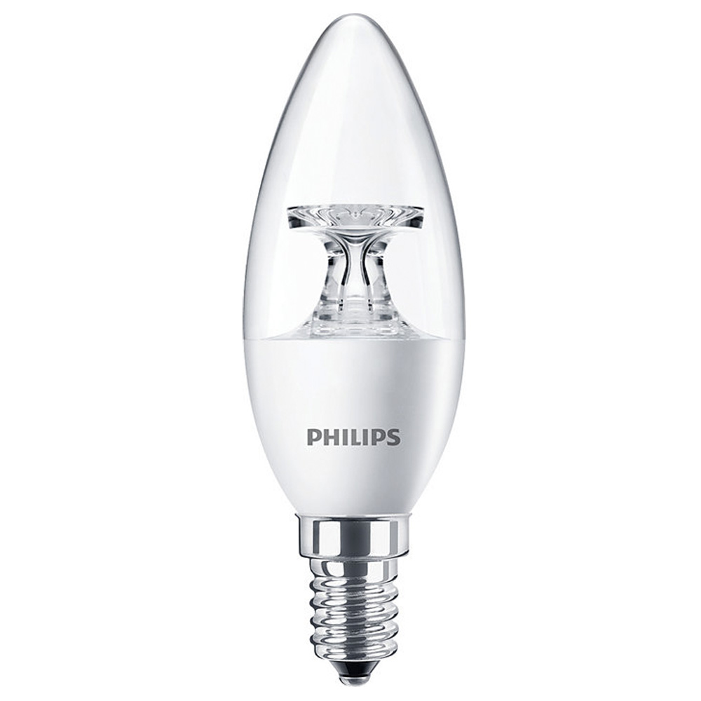 Image of Philips CorePro 5.5W LED Candle Bulb SES Warm White 2700K