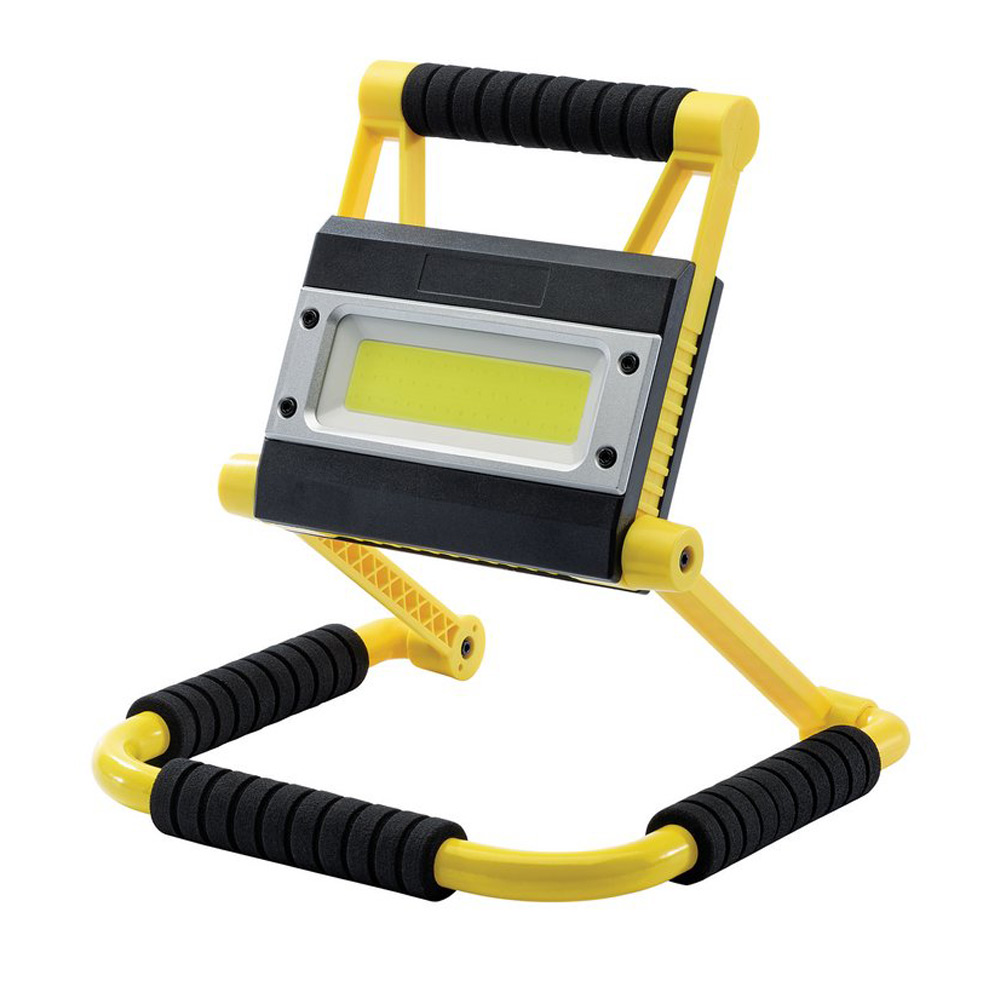 Image of Draper Rechargeable COB LED Worklight 750-1500lm 20W 230V