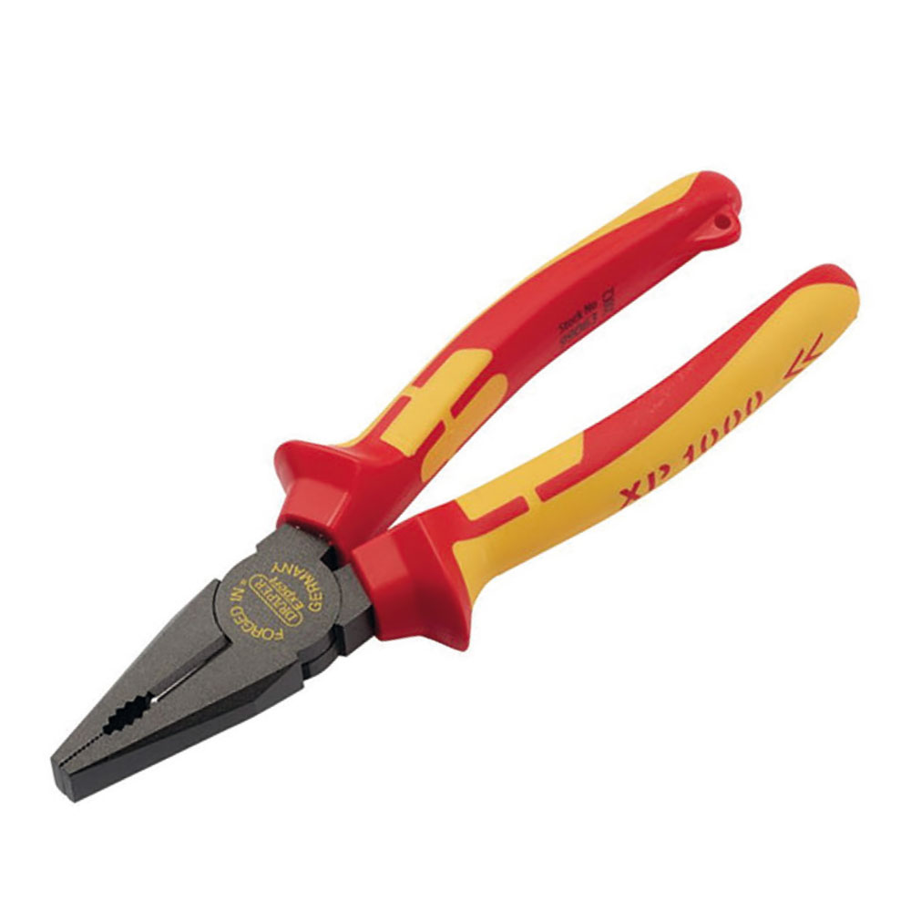 Image of Draper XP1000 99063 VDE Combination Pliers Tethered 200mm