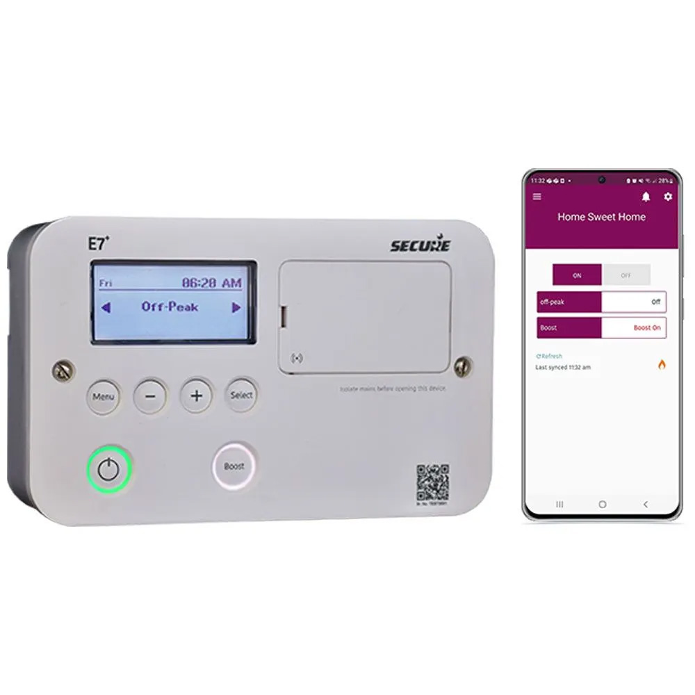 Secure E7+ Immersion Heater Controller
