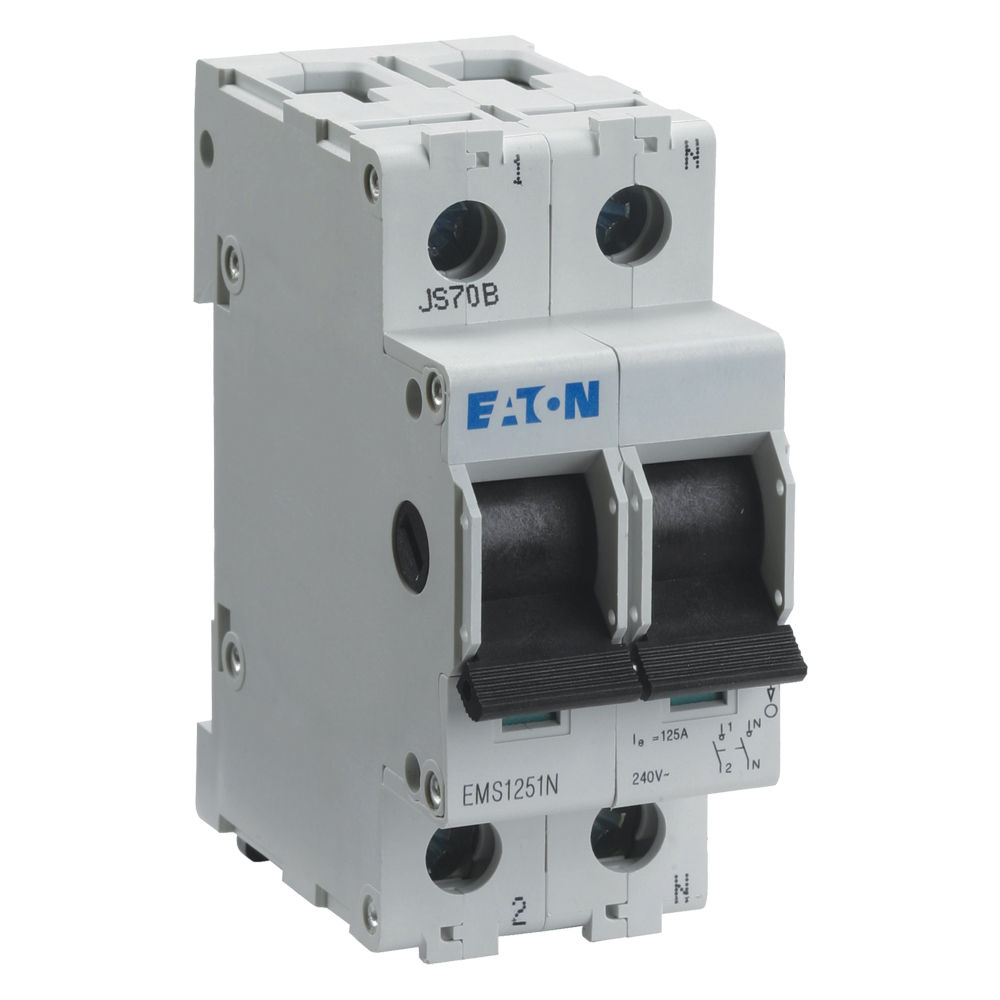 Image of Eaton MEM Memshield 3 EAMS1251N Main Switch Isolator 125A SPSN Type A