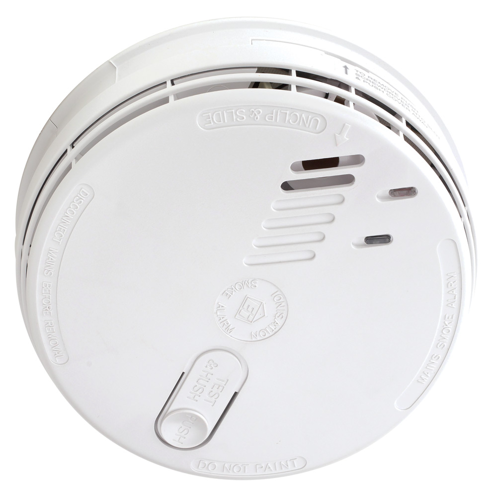 Image of Aico EI141RC Ionisation Mains Smoke Alarm Detector Battery Back-up