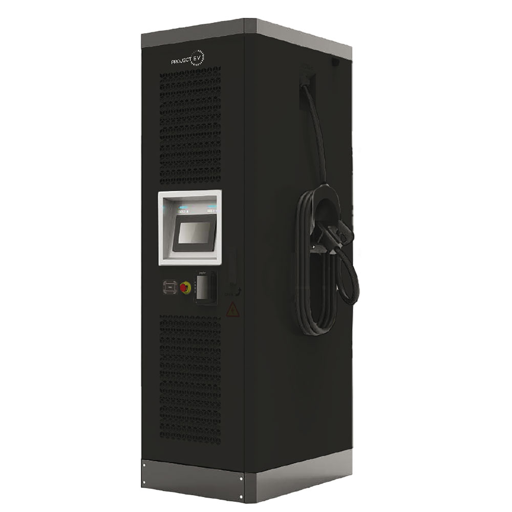 Project EV 80kW DC Ultra Rapid EV Charger 5M Tethered