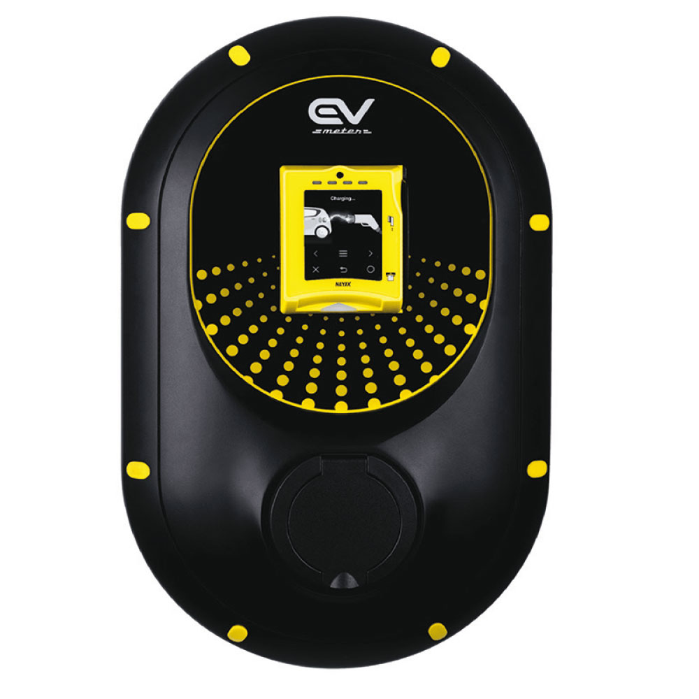 Image of Project EV Apex 7.3KW Tethered 1P 5M 4G EV Charger Grey