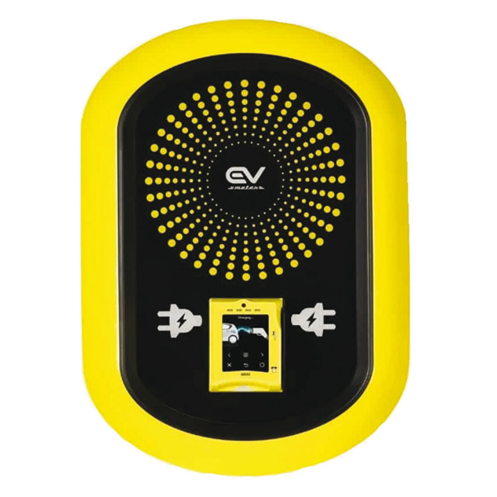 Image of Project EV Apex 7.3KW Tethered 1P 5M 4G EV Charger Grey