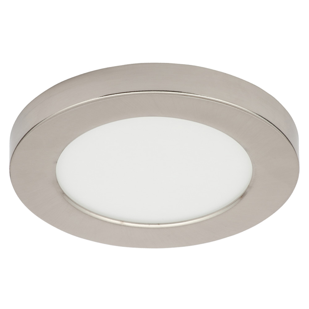 Image of SPA Tauri Slimline LED Bathroom Ceiling Light Optional Bezel 141mm