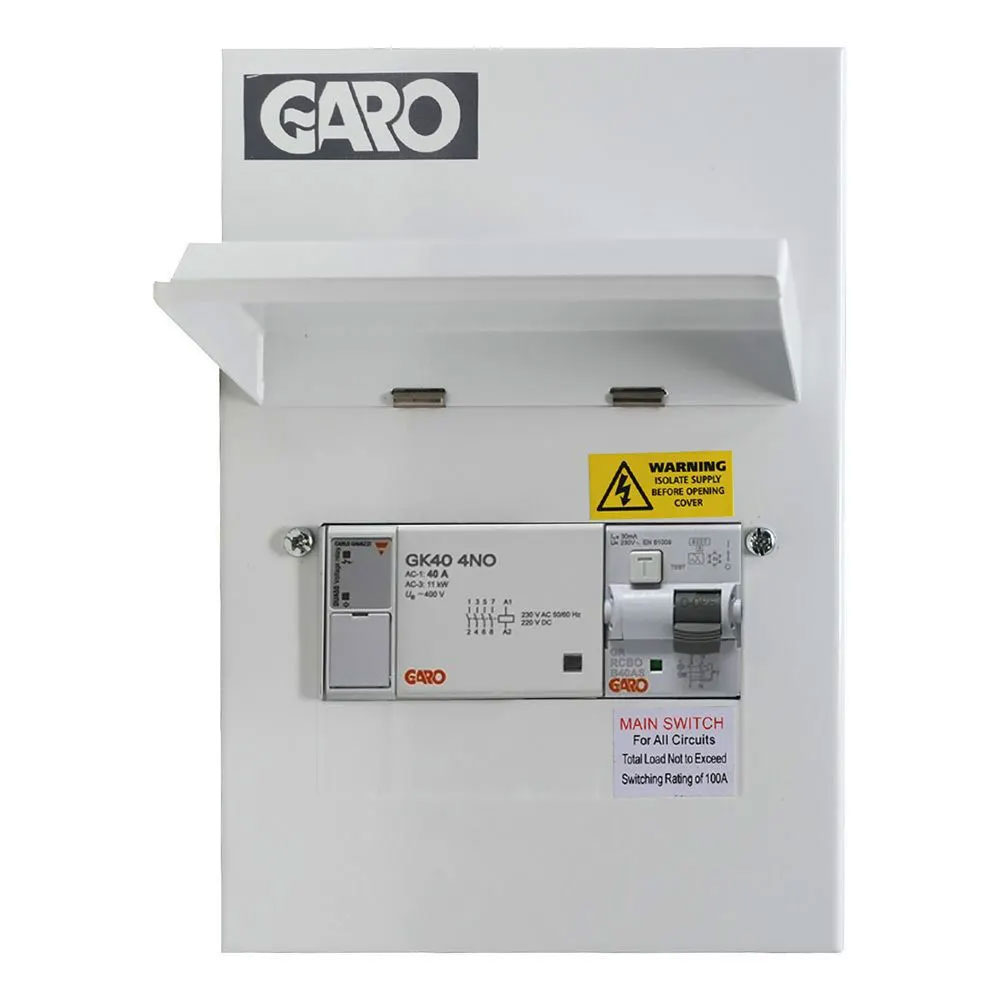 Image of BG Electric CFUEV2 Electric Vehicle Consumer Unit Type 2 100A SPD IP20