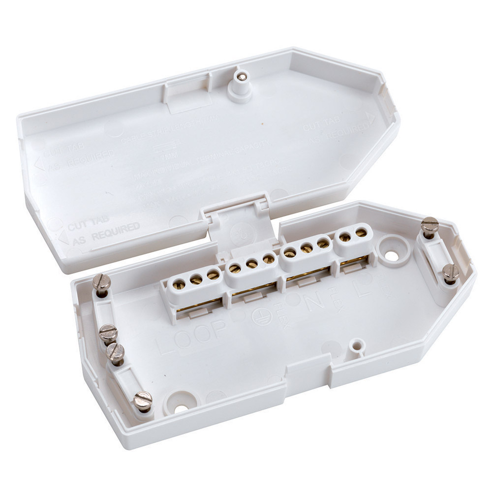Image of Hager Ashley J501 Junction Box for Downlights 16A 4 Terminal Each