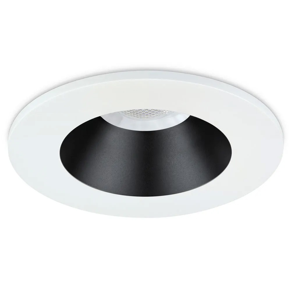 Image of JCC V50 Pro Anti-Glare Downlight Dimmable LED IP65 White/Black
