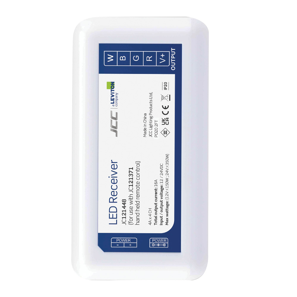 Image of JCC LED Controller RF RGBW For Use with JC121449