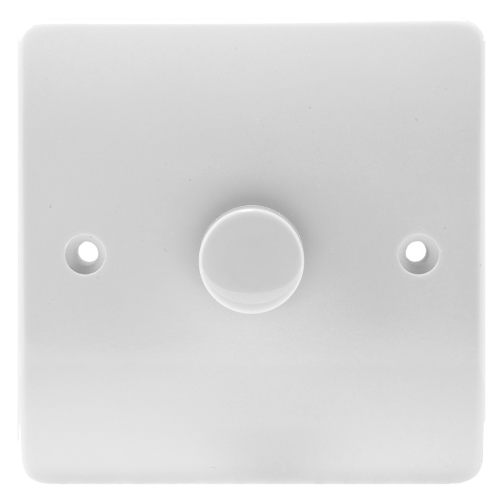 Image of MK Logic K1523LVWHI LED Dimmer Switch 4-70W 1 Gang White