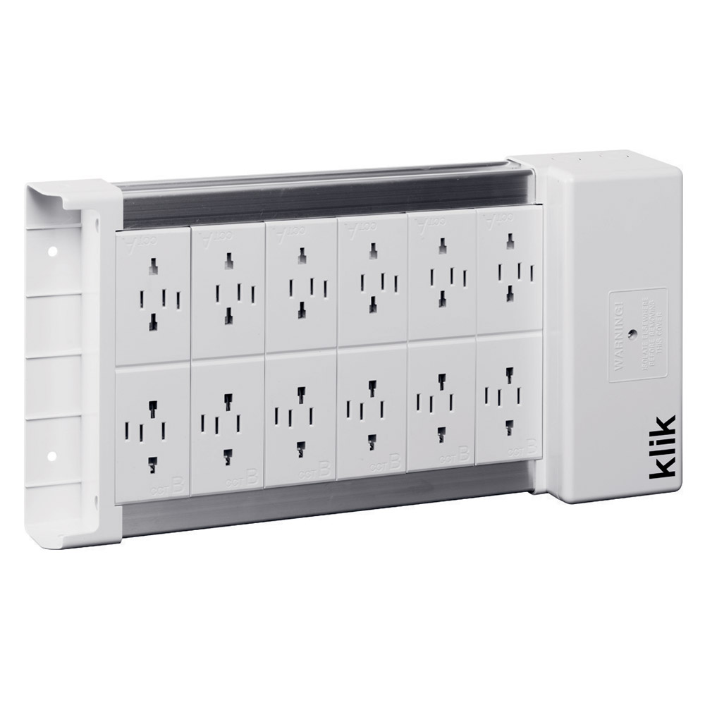 Image of Klik KLDS12 Marshalling Box 12 Way Lighting Distribution Outlet System
