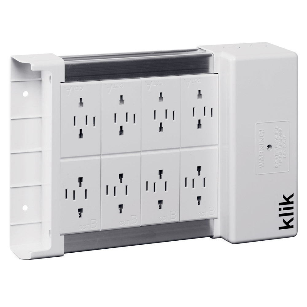 Image of Klik KLDS8 Marshalling Box 8 Way Lighting Distribution Outlet System