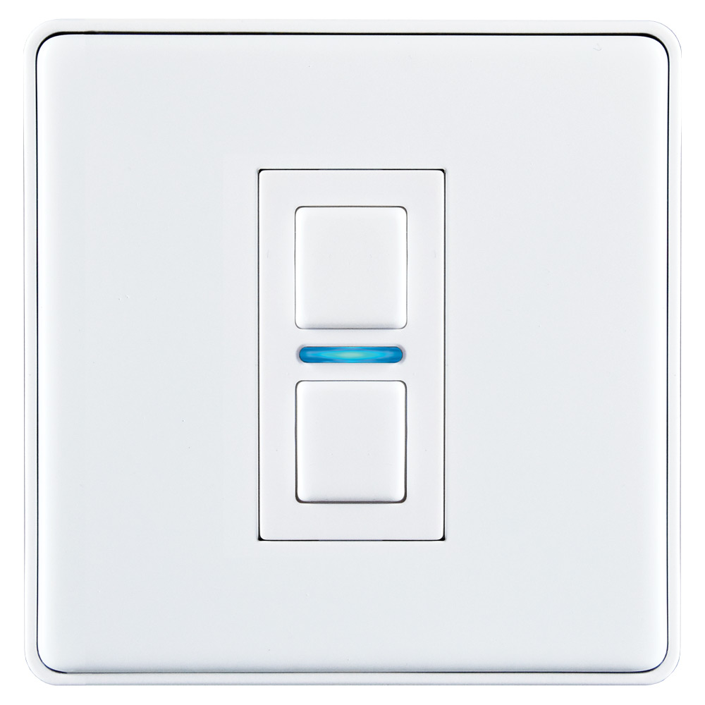 Image of Lightwave Link L21WH Smart Home Wifi Dimmer Switch Gen 2 White