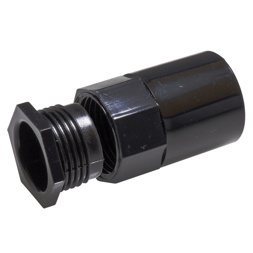 Image of Marshall Tufflex MAB2BK 20mm Female Adaptor Black Plastic Conduit PVC