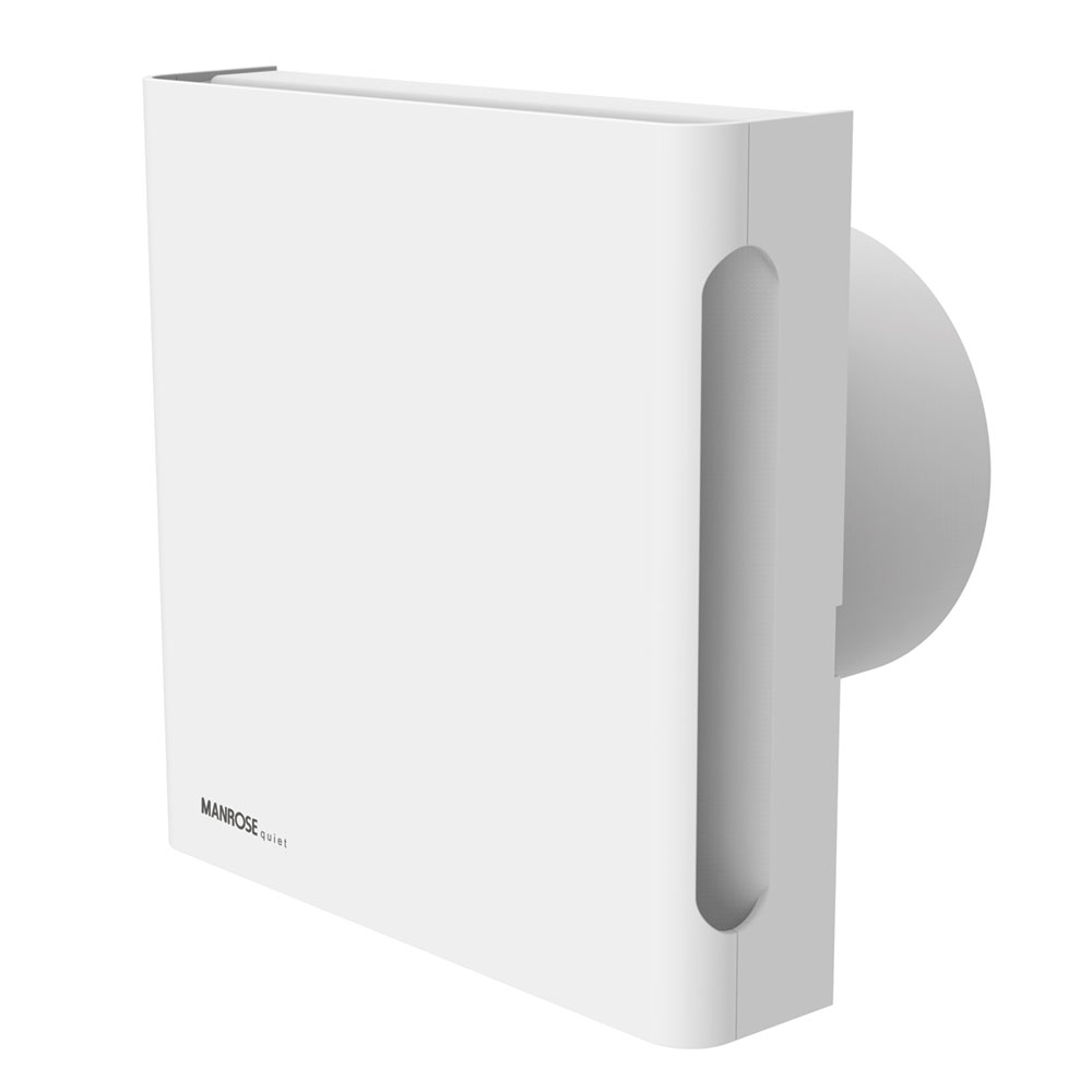 Image of Manrose QF100TX5CON 4 Inch Silent X5 Concealed Bathroom Extractor Fan