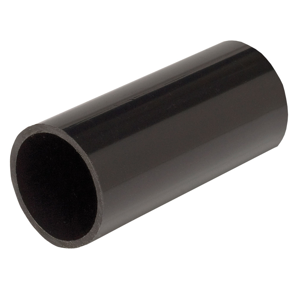 Image of Marshall Tufflex MC3BK 25mm Coupler Black Plastic Conduit PVC