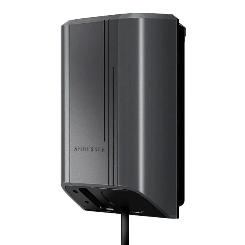 Andersen Quartz EV Charger 22kW Tethered 6.5M Racing Green