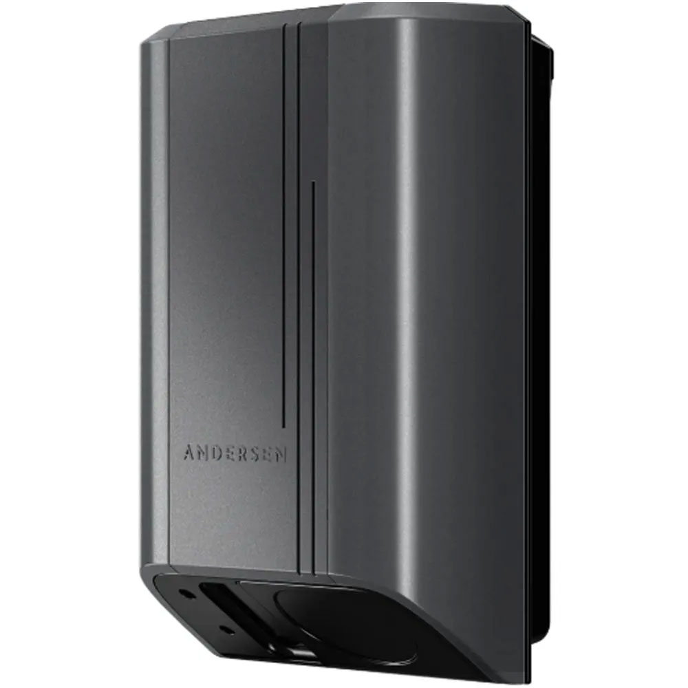 Andersen Quartz Socketed EV Charger 22kW Cheltenham Graphite